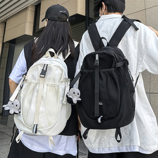 致青春 | 雙肩包2024年新女用輕便背包大容量旅行包通勤女包大學生韓版背包「613-130」24.07-1